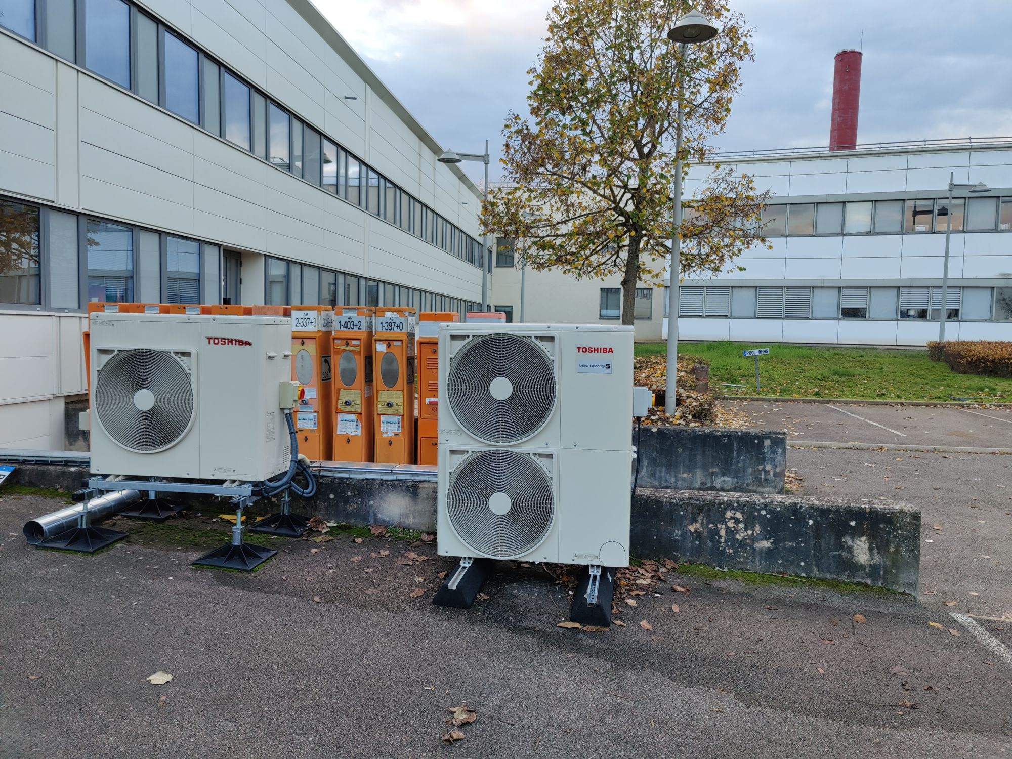 POSE VRF TOSHIBA | Tsm 90 Pompe à chaleur air-air / Climatisation Réversible  43